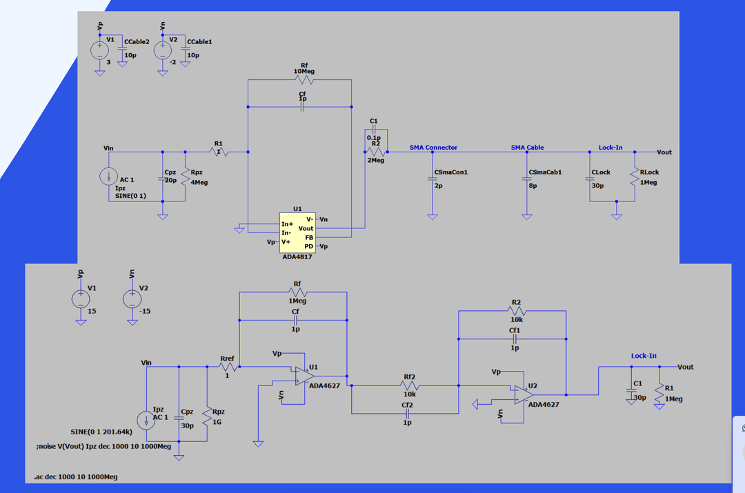 Advanced NEMS Laboratory - Low-Noise Amplifier - Image 1